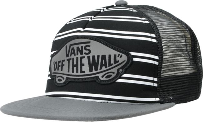 Vans Girls Skimmer Black Trucker Hat