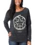 Obey Girls Ourboros Crew Pullover Sweatshirt
