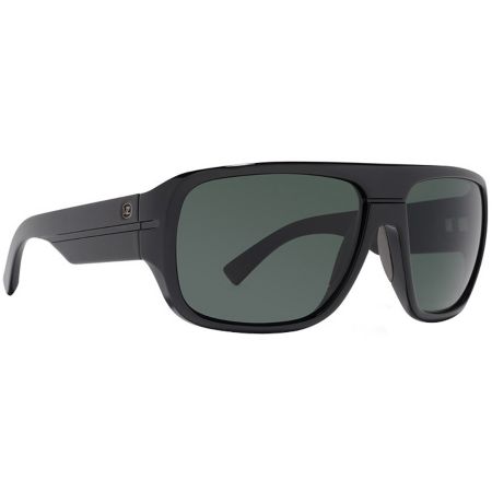 Von Zipper Gatti Black Satin & Grey Sunglasses
