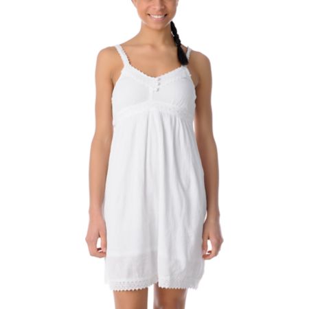 ONeill Honalula White Gauze Dress
