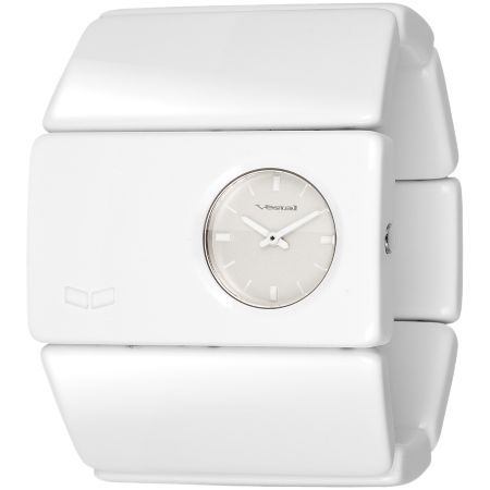 Vestal Rosewood White Analog Watch
