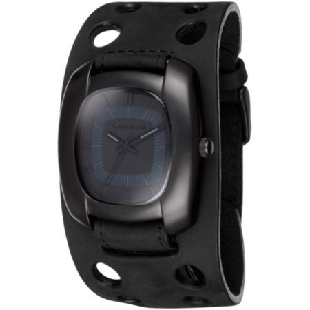 Vestal Super Fi All Black Guys Analog Watch