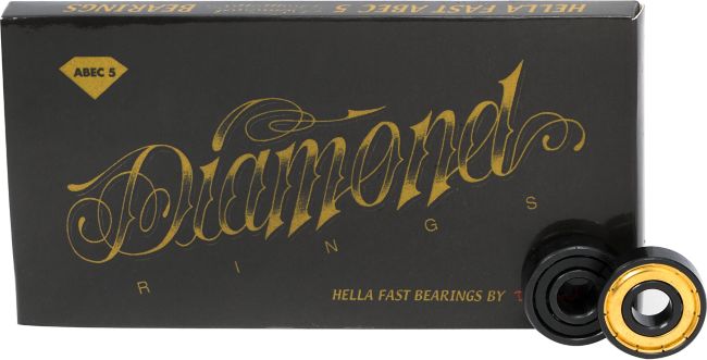 Diamond Supply Diamond Rings Abec 5 Skateboard Bearings