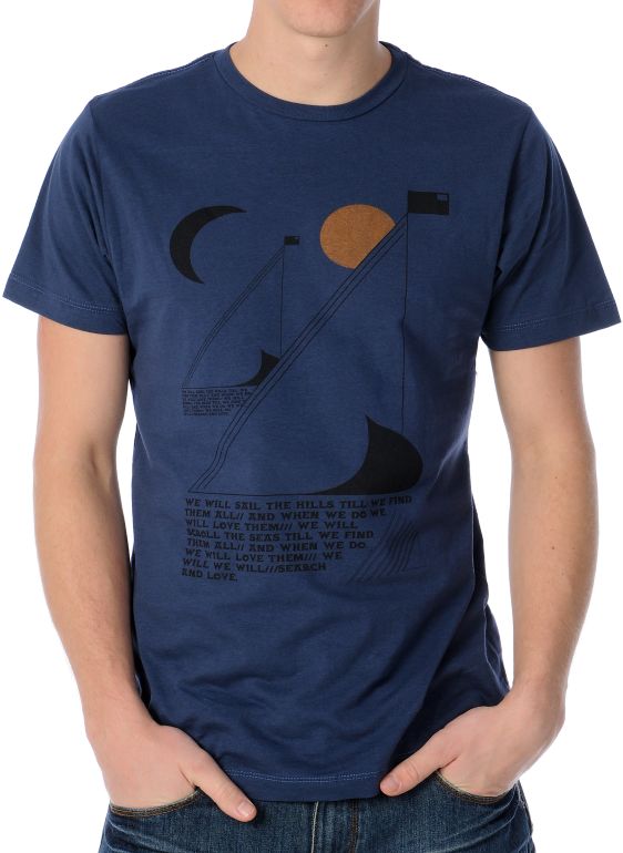 Tea In The Woods Rigid Sailor Navy Tee