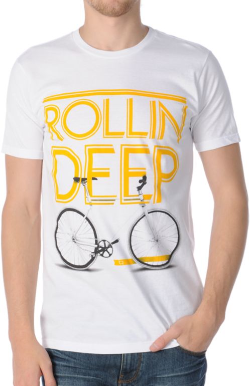 TMLS Rollin Deep White Tee Shirt