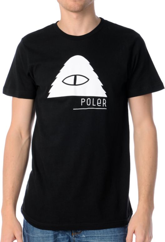 Poler Cyclops Black Tee shirt