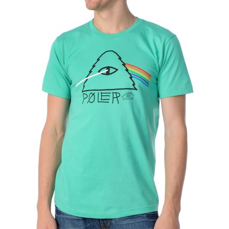 Poler Psychedelic Aqua Tee Shirt