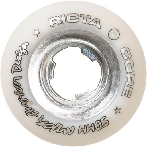 Ricta Nyjah White & Silver 50mm Skateboard Wheels