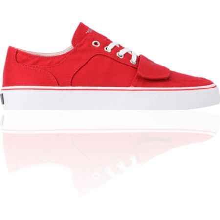 Creative Recreation Cesario Lo XVI Red Canvas Shoe