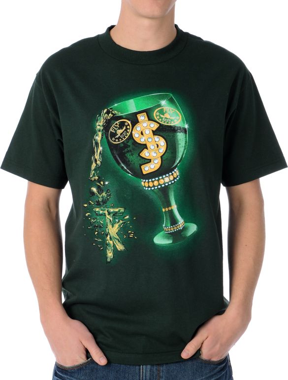 Shake Junt P Tight Green Tee Shirt