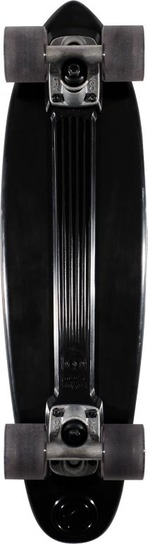 Gold Coast Whiz Black 6.5" x 24" Complete Cruiser Board
