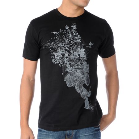 Spacecraft Maker Black Tee Shirt