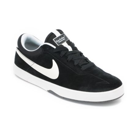 Nike SB Eric Koston 1 Lunarlon Black & White Skate Shoe