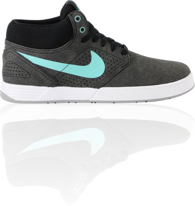 Nike SB P-Rod 5 Mid Lunarlon Black & Mint Skate Shoe