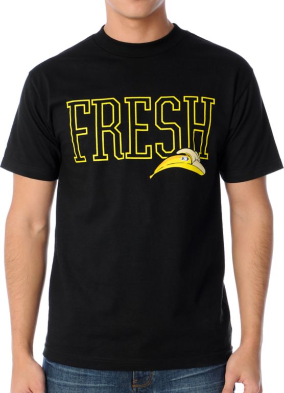 Neff Fresh Black Tee Shirt