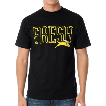 Neff Fresh Black Tee Shirt