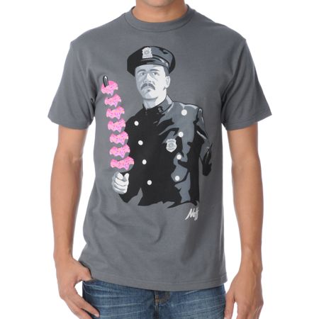 Neff Copper Charcoal Tee Shirt