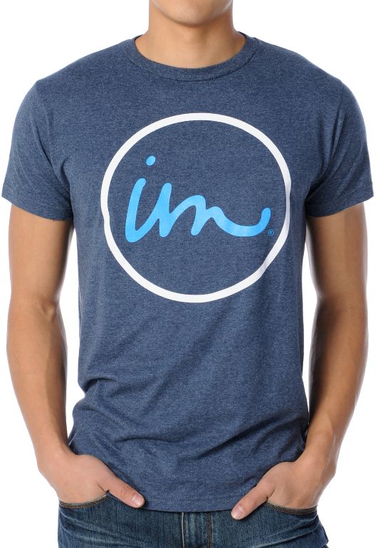 Imperial Motion Classic Heather Navy Tee Shirt