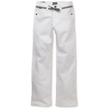 Empyre Boys Skeletor White Slim Jeans
