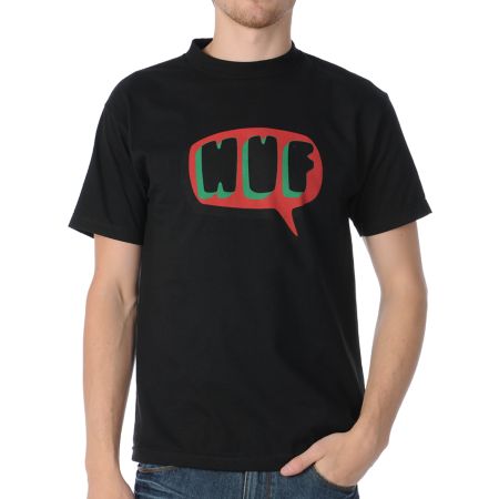 HUF Bouble Black Tee Shirt 