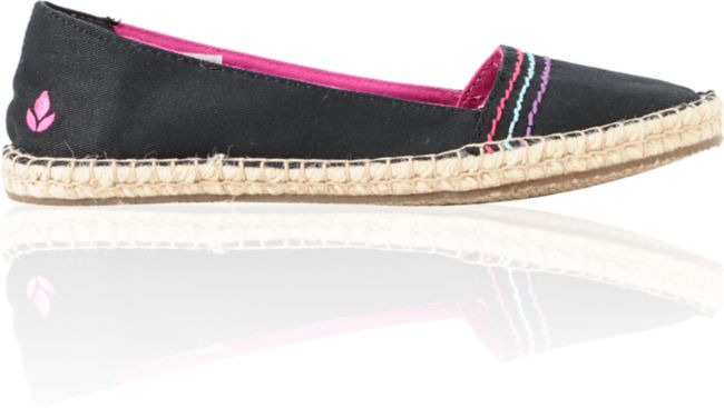 Reef Rainforest Bella Costa Black Slip On Shoes