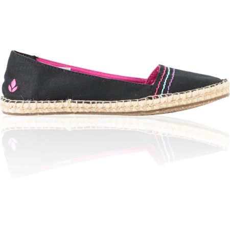 Reef Rainforest Bella Costa Black Slip On Shoes