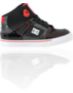 DC Boys Spartan Hi Black, Red, & White Skate Shoe