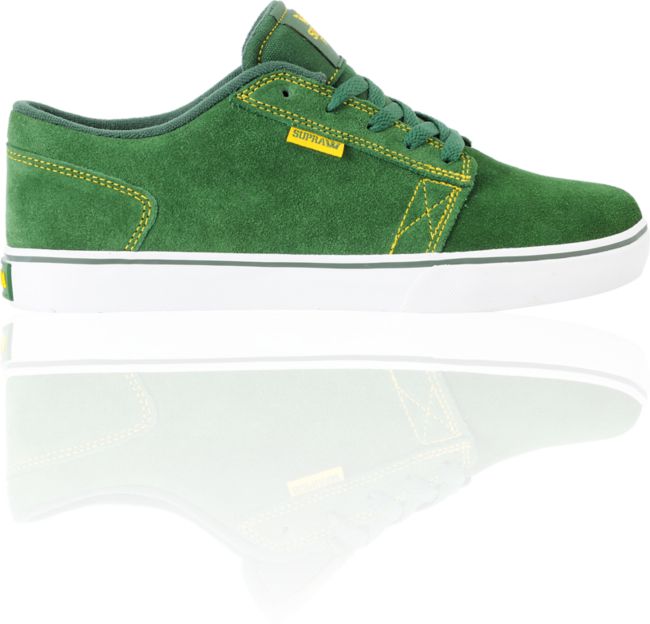 Supra Amigo Neen Green Suede Skate Shoe