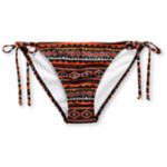 Obey Black Tribal Side Tie Bikini Bottom