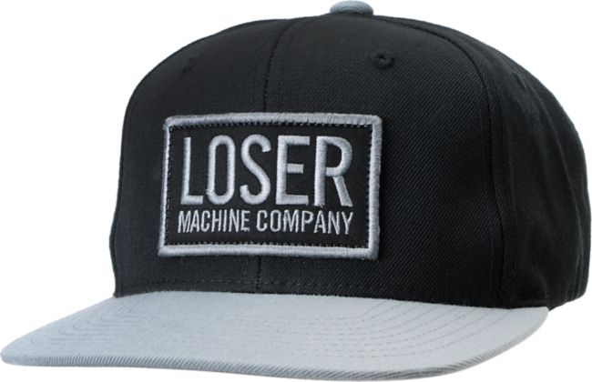 Loser Machine Box Logo Pro Black Snapback Hat