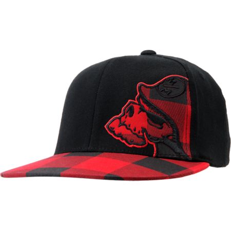 Metal Mulisha Credit Black & Red Flexfit Hat