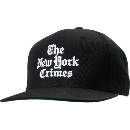 Akomplice The New York Crimes Black Snapback Hat