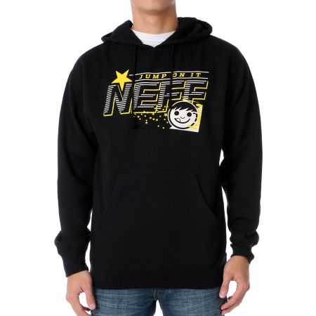 Neff Jump On It Black Pullover Hoodie