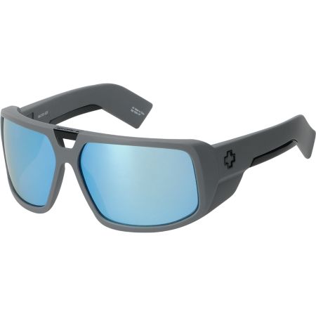 Spy Sunglasses Touring Matte Grey & Blue Spectra Sunglasses