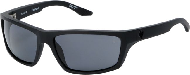 Spy Kash Matte Black Polarized Sunglasses