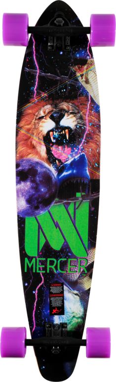 Mercer Apocolypto Lion 8.5 Longboard Complete