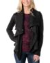 Element Girls Lariat Dark Grey Knit Cardigan Sweater