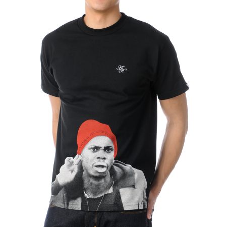 Akomplice Crack Black Tee Shirt