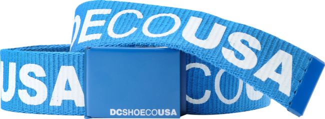 DC Shoes Chinook V Blue & White Web Belt