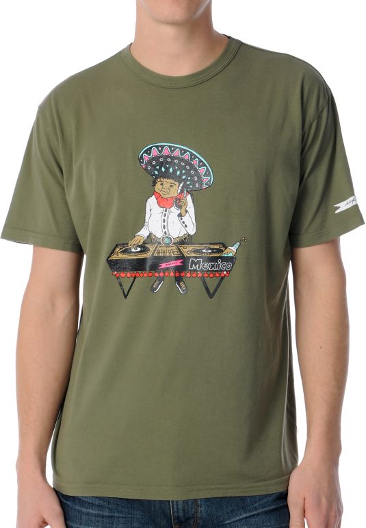 Super Brand DJ Hector Olive Tee Shirt