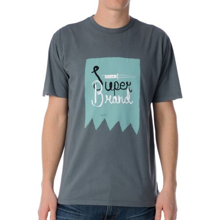 Super Brand Super Quality Grey Tee Shirt