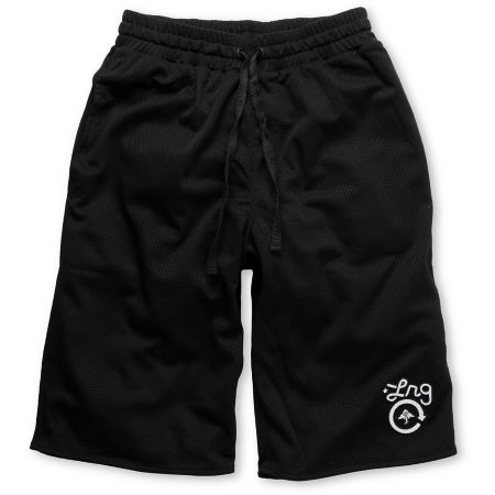 LRG Hoops Black Mesh Shorts