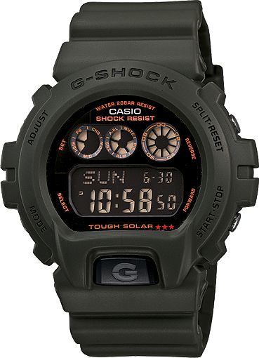 G-Shock G6900KG-3 G-Force Olive Green Watch
