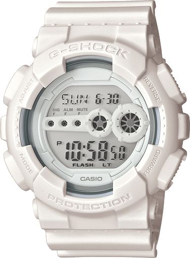 G-Shock GD100WW-7 Whiteout Pack Digital Watch