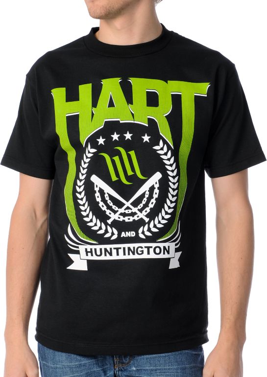 Hart & Huntington Hunter Black Tee Shirt