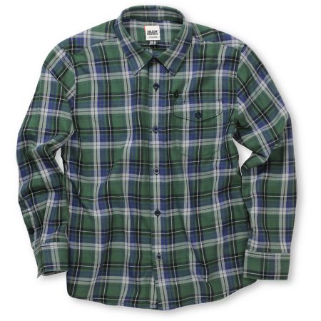 Volcom Boys Rex Green Woven Shirt