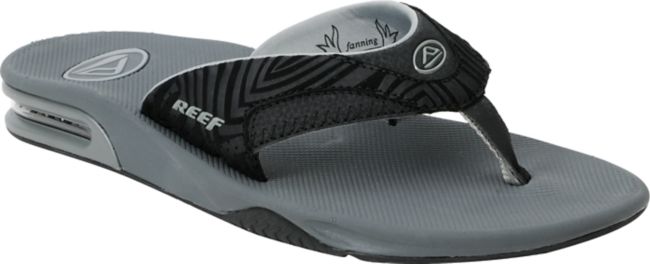 Reef Mick Fanning Black & Flash Grey Sandals