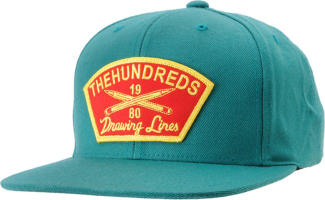 The Hundreds Troop Teal Snapback Hat