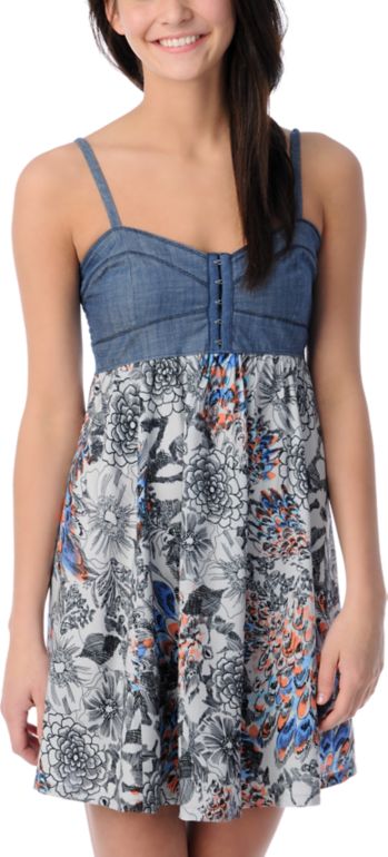 Crafty Eyehook Bodice Dress