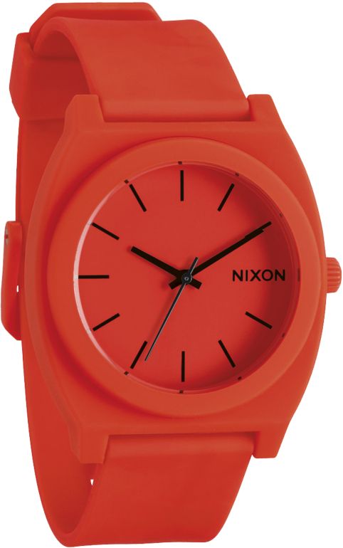 Nixon Time Teller P Neon Orange Watch